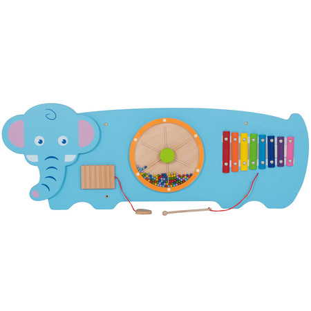 Learning Advantage Three Activity Wall Panel, Elephant 50472